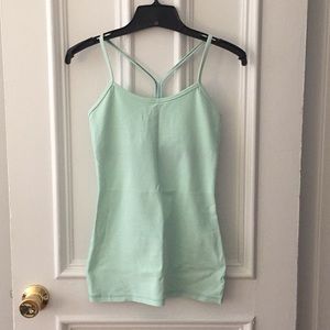 Lululemon Power Y tank - size 4 - mint green